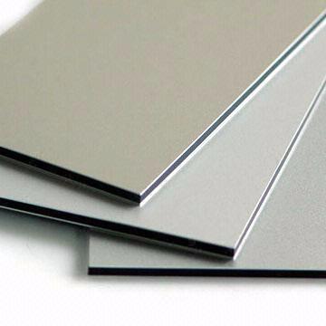 China Exterior Silver Sheet 4mm PVDF ACP NANO Coating Aluminum Composite Panel For Building Cladding for sale