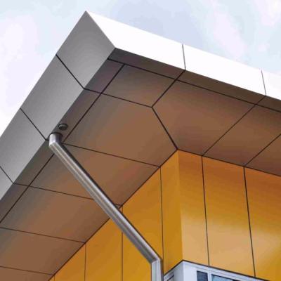 China Sale Exterior Wall Exterior ACP Cladding Sheet Aluminum Composite Panel With PVDF Coating for sale