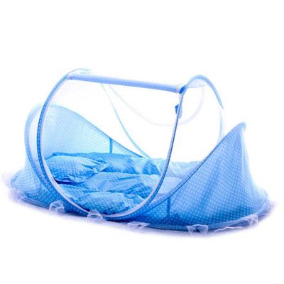 China Modern Portable Baby Crib Play Tent Travel Bed with Folding Baby Mosquito Net for sale