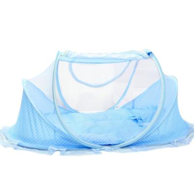 China For Baby Travel With Cotton-Padded Infant Mattress Pillow Folding Sleep Bed Mosquito Net for sale