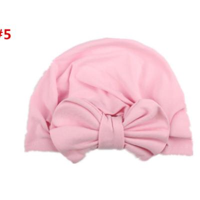 China Newborn Kid Baby Kids Boy Girl Toddler Indian Knot Beanie Warm Bohemian Indian Knot Wrap Hats Headband Checked Headband Turban for sale