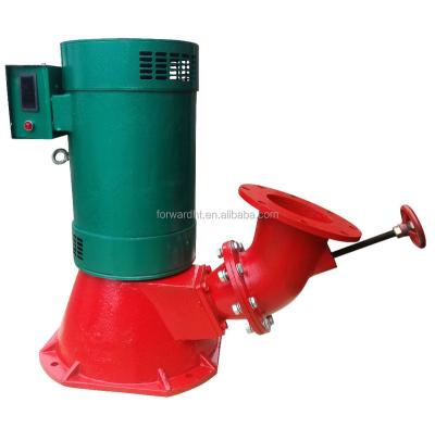 China Cheap hotel price 5kw brush turbine generator single nozzle turgo pico water power turbine home use hydro turbine for sale