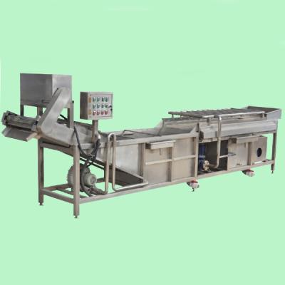 China High efficiency fruit and potato washing machine fruit and vegetable processing industry chain for sale