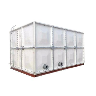 China Sectional industrial water storage grp water tanks for sale