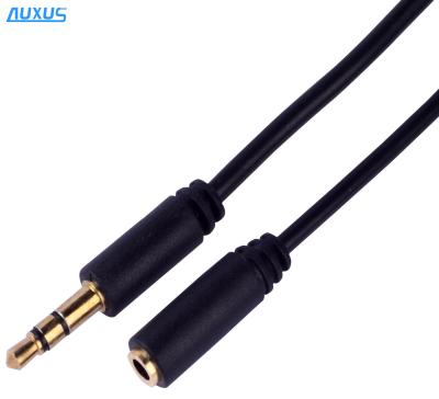 China Car earphone set 3.5mm male to aux cable. female extension for sale