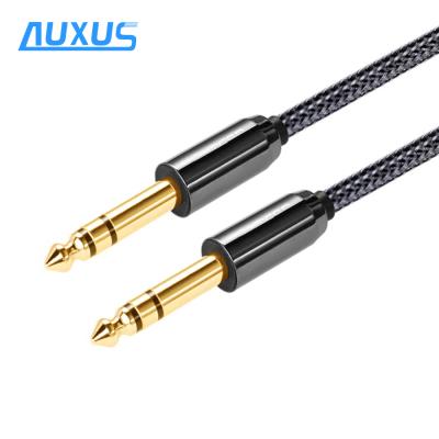 China Car High Performance 6.35mm Jack Mono Guitar Cable HI fi Audio Cable for sale