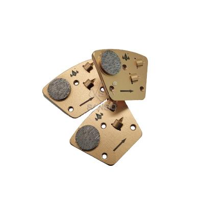 China High Efficiency PCD Diamond Grinding Block For Concrete PCD Grinding Grinding Shoes For Concrete And Stone Floor for sale