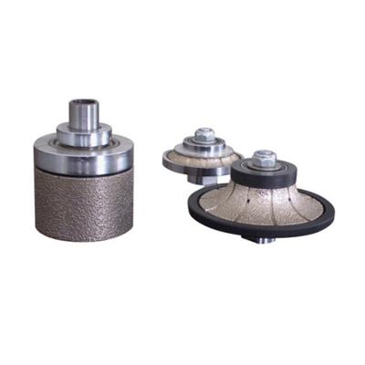 China Higher Efficiency Vacuum Brazed Diamond Masonry Router Bit For Stone for sale