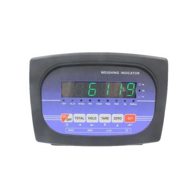 China Accumulate 6 Digits Measure Weight LED LCD Display Digital Weighing Electric Weight Indicator for sale