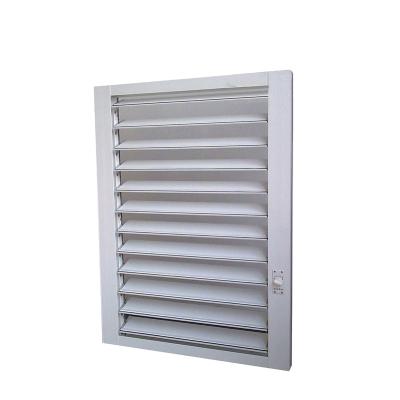 China Modern UPVC shutter, PVC jalousie window fixed allastics plantation shutters window straight from china for sale