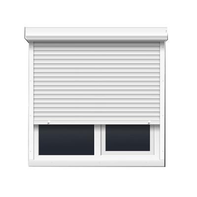 China Modern Cheap PVC Sliding Window With Roller Security Shutter PVC Frame Doors Windows USA for sale