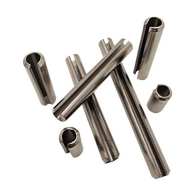 China High Quality 304 Stainless Steel DIN7346 Elastic Cylindrical Spring Spring Split Pin for sale