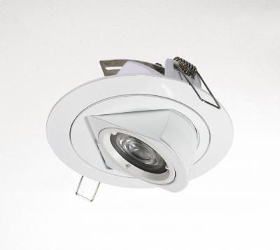 中国 白く/黒い小さい象のトランクMr16 LED Downlight Diaの投げること 販売のため