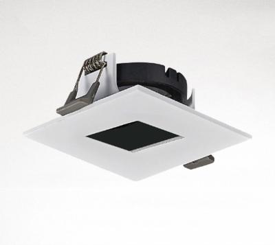 China White Square Mr16 LED Housing Powder Coating Surface Finished for sale