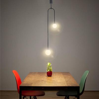 China Double Head LED Pendant Light 250mm Ceiling Pendant Light 90lm/w for sale