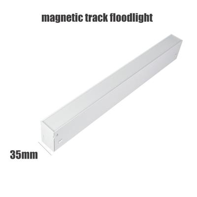 China Folding Linear Grille LED Magnetic Track Light for Hall Restaurant for sale