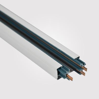 Κίνα 3 Wires Aluminum Commercial Spotlight Track Rail Strip White προς πώληση