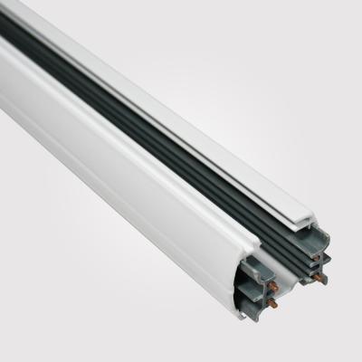 China Thickened Aluminum Track Rail Strip 4 Wire 3 Circuit à venda