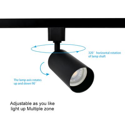 China Mr16 Spotlight Shop Surface Mounted Home Living Room Gu10 Track Light Housing zu verkaufen