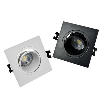 China El supermercado Mr16 LED Downlight GU10/Mr16 ahuecó la vivienda del material de la PC del agujero en venta