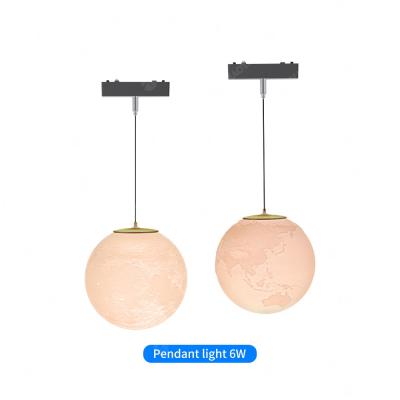 China 3000K Magnetic Light Bulb chandelier 6Watt 360° Moon Earth Chandelier en venta