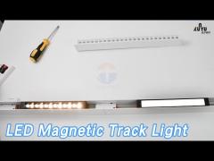 Household LED Magnetic Track Light Aluminum Hoisting / Surface Mounted