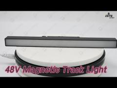 LED Linear 48V Magnetic Track Light 10w 40w Intelligent Dimming