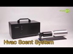 Commercial HVAC Scent System 6.5ml/h Aluminum Black For Hotel Lobby