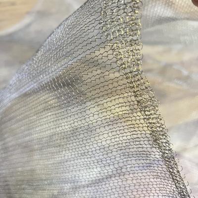 China SS304 Knitted Stainless Steel Mesh For Removable Insulation for sale