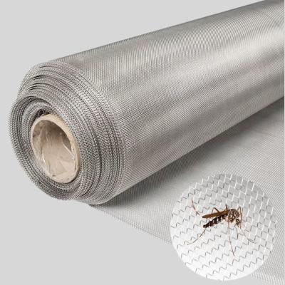 China AISI304 Stainless Steel Fly Screen Mesh Suppliers 0.914m 1.22m1.5m Standard Width for sale