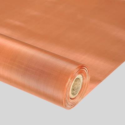 China Copper Wire Mesh Screen for Shielding Decorating for sale