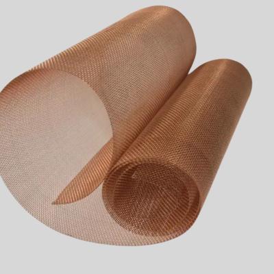 China Plain Weave Copper Insect Screen 16mesh -18mesh For Window Door for sale