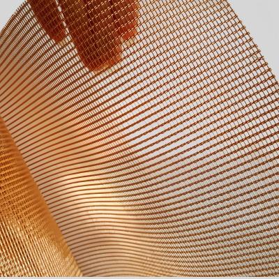 China Cable Wire Phosphor Copper Mesh Rolls For Decoration Laminated Glass for sale