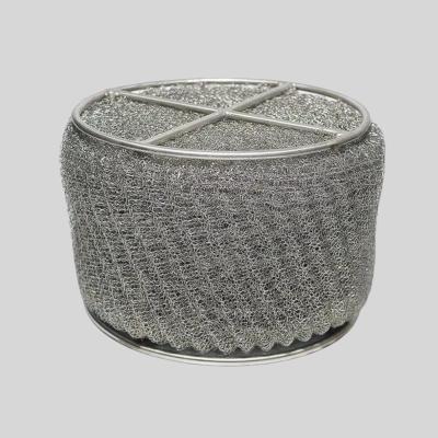 China Flat Wire Stainless Steel Knitted Mesh For Demister Pad for sale