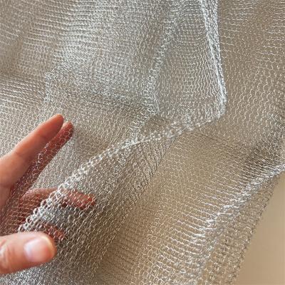 China Knitted Wire Mesh SS400 SS304 Inconel For Marine Pad Construction for sale