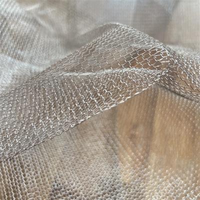 China SS304 Stainless Steel Knitted Wire Mesh For Insulating Blankets for sale