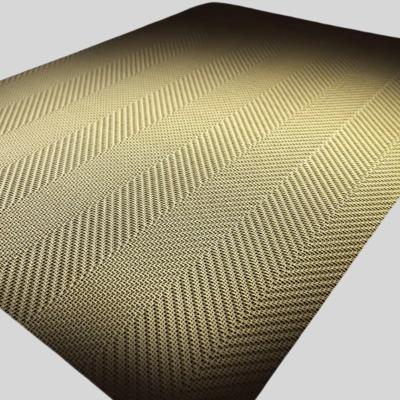 China Metal Fabric Wall Art 1.31kgs Per Square Meter for sale