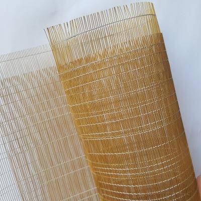 China Decorative Laminated Glass Fabric Interlayer Mesh for sale