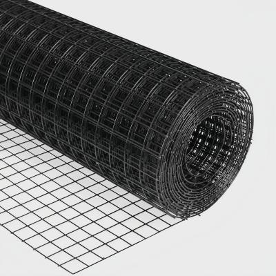 China Black Poly Stainless Steel Weld Wire Mesh for sale