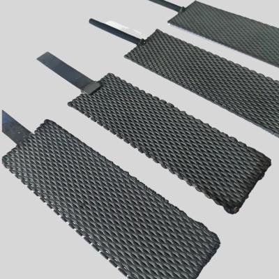 China Platinum Coated Titanium Mesh Electrode 0.1-15mm Coating Thickness for sale