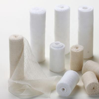 China Cotton 100% 4ply Gauze Bandage Roll for sale