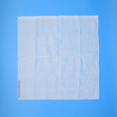 China Medical New Product 1000pcs 10 x 10 White Cotton Gauze Comfortable Medical Non-Sterile Swab Health Services for sale