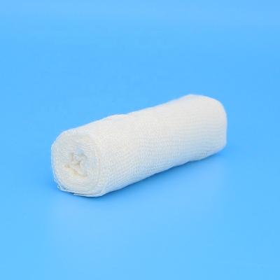 China China Manufacturer Medical Surgical Elastic Breathable Machine 3-10m Viscous Roll Gauze Bandage for sale