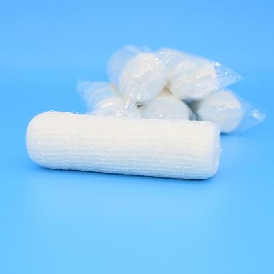 China Viscous Professional Custom Medical Sterile Conforming Mesh Roll Gauze Soft Surgical Bandage for sale