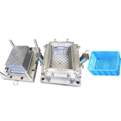 China Industry hot sale black logistics boxes for transporting and storing bottles crates moulds, factory mold custom for sale