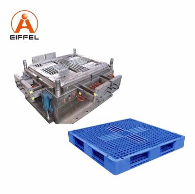 China Double Double Faced Plastic Pallet Casting Injection Mold Plastic Pallet Mold, for sale