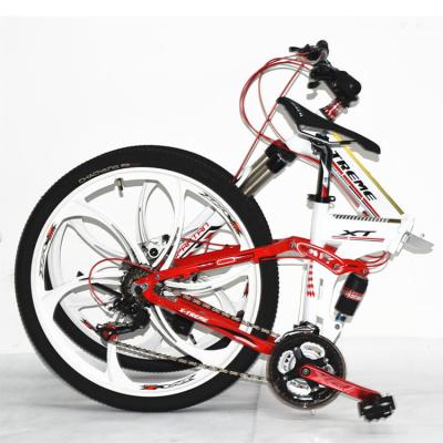 China 26 Inch Mini Folding Bicycle For Adult Black OEM Aluminum Alloy High Quality Aluminum Alloy for sale