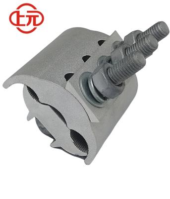 China Cable Connecting APG Series Three Bolts Pg Clamp Aluminum Parallel Groove  for Aerial for sale