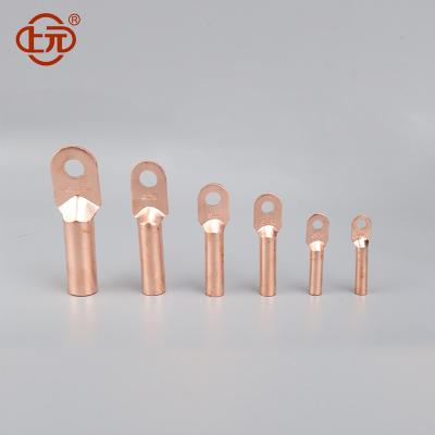 China Electrical Power Fitting Shangyuan Best sale Pure Copper Connector Lugs For Copper Tube Cable for sale