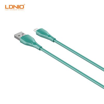 China Multi Function Data Transfer Cable LDNIO LS611 ABS Cables Micro Type C USB Mobile Phone Wires Charger Cables Fast Charging 25W Data Cable for sale